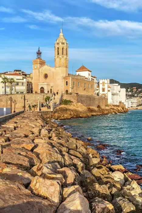 Framed Print : Sitges, Catalonia, Spain Framed Print : Sitges, Catalonia, Spain