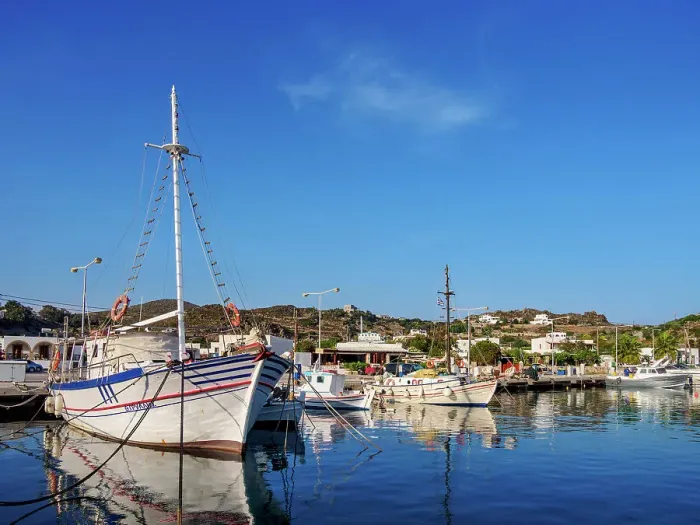 Framed Print : Skala Fishing Port, Patmos Island, Dodecanese, Greece Framed Print : Skala Fishing Port, Patmos Island, Dodecanese, Greece