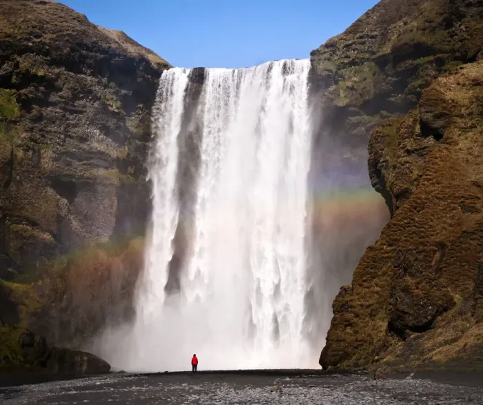 Framed Print : The Skogafoss, one of the biggest waterfalls in the country with a width of 25 meters Framed Print : The Skogafoss, one of the biggest waterfalls in the country with a width of 25 meters