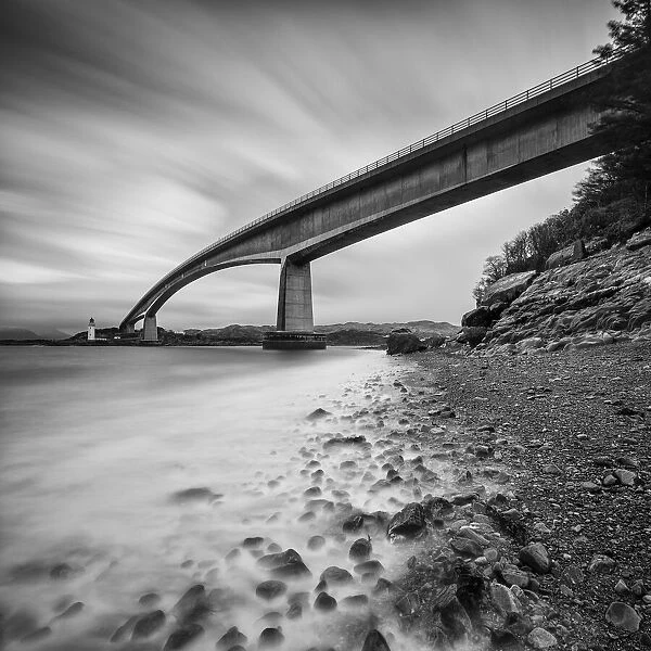 Skye Bridge and Kyle Akin, Kyleakin, Isle of Skye, Highland Region, Scotland