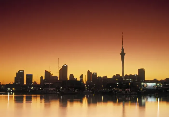 Framed Print : Skyline, Auckland Framed Print : Skyline, Auckland