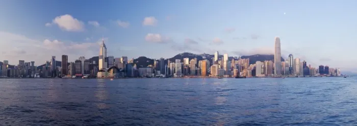 Framed Print : Skyline of Central, Hong Kong Island, from Victoria Harbour, Hong Kong, China, Asia Framed Print : Skyline of Central, Hong Kong Island, from Victoria Harbour, Hong Kong, China, Asia