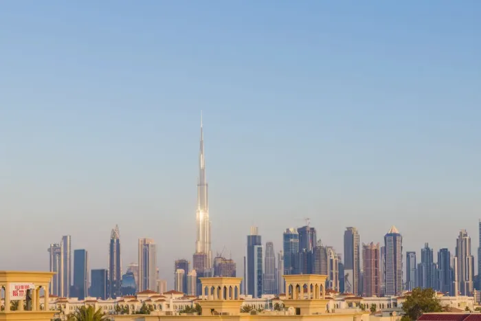 Framed Print : Skyline, Dubai, United Arab Emirates Framed Print : Skyline, Dubai, United Arab Emirates