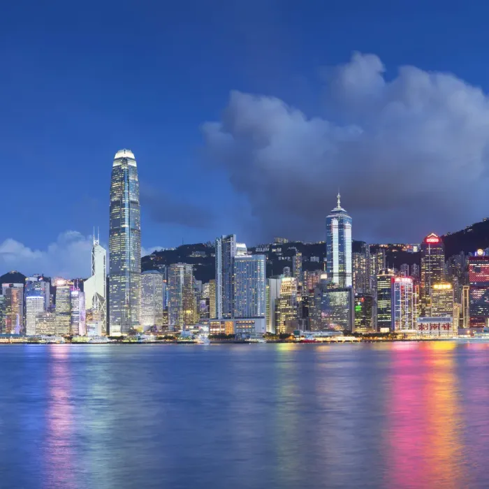 Framed Print : Skyline of Hong Kong Island, Hong Kong, China Framed Print : Skyline of Hong Kong Island, Hong Kong, China