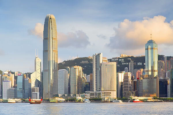 Skyline of Hong Kong Island, Hong Kong, China