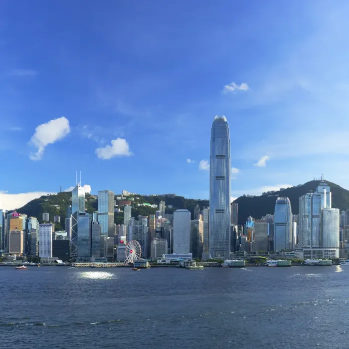 Framed Print : Skyline of Hong Kong Island, Hong Kong, China Framed Print : Skyline of Hong Kong Island, Hong Kong, China