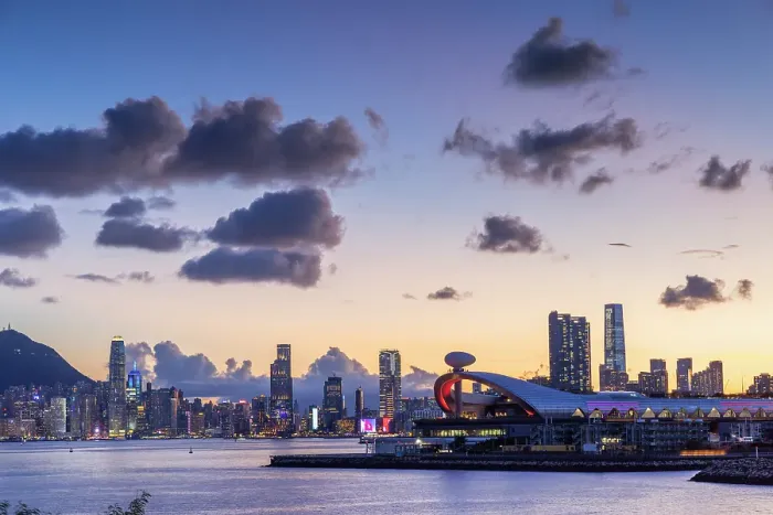 Framed Print : Skyline of Hong Kong Island and Kowloon with Kai Tak Cruise Terminal, Hong Kong Island, Hong Kong Framed Print : Skyline of Hong Kong Island and Kowloon with Kai Tak Cruise Terminal, Hong Kong Island, Hong Kong