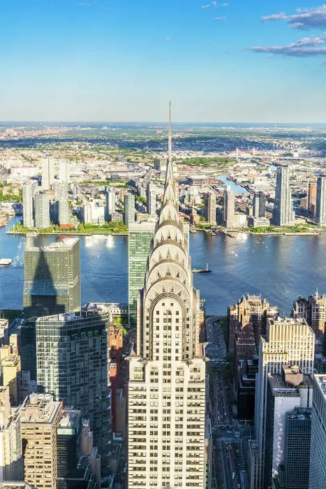 Framed Print : Skyline of Manhattan Midtown, Manhattan, New York City, USA
