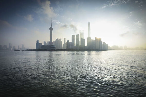 Skyline of Pudong, Shanghai, China