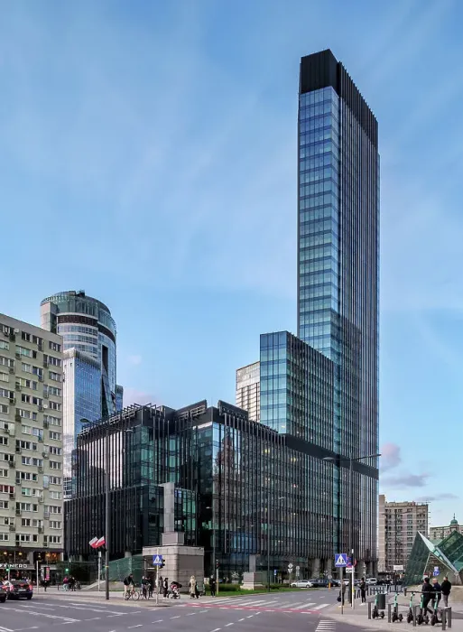 Framed Print : Skysawa Skyscraper at Swietokrzyska Street, Warsaw, Masovian Voivodeship, Poland Framed Print : Skysawa Skyscraper at Swietokrzyska Street, Warsaw, Masovian Voivodeship, Poland