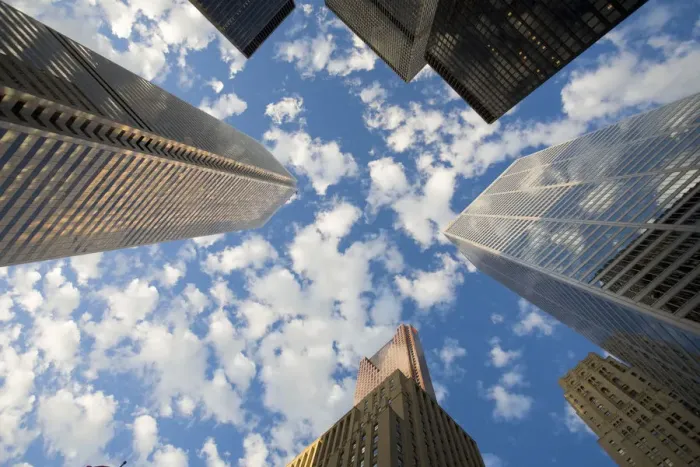 Framed Print : Skyscrapers, downtown Toronto, Ontario, Canada