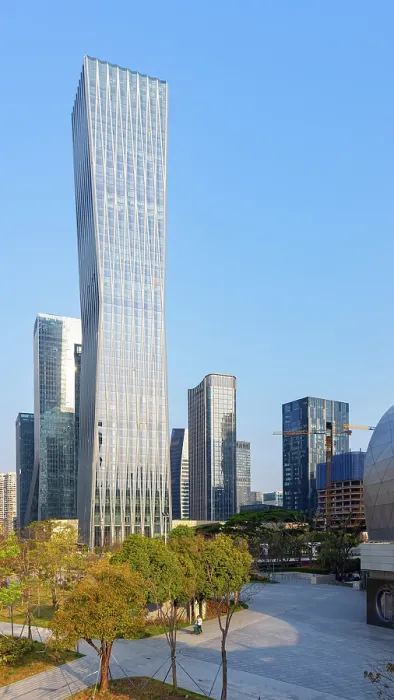 Framed Print : Skyscrapers and Shenzhen Bay Sports Centre, Shenzhen Bay, Shenzhen, Guangdong, China Framed Print : Skyscrapers and Shenzhen Bay Sports Centre, Shenzhen Bay, Shenzhen, Guangdong, China