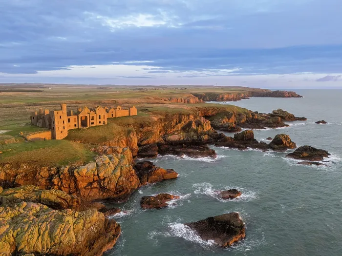 Framed Print : Slains Castle, Cruden Bay, Aberdeenshire, Scotland Framed Print : Slains Castle, Cruden Bay, Aberdeenshire, Scotland