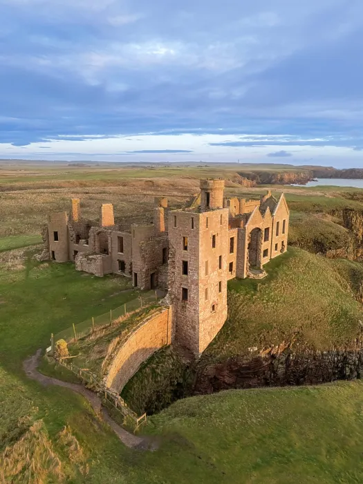 Framed Print : Slains Castle, Cruden Bay, Aberdeenshire, Scotland Framed Print : Slains Castle, Cruden Bay, Aberdeenshire, Scotland