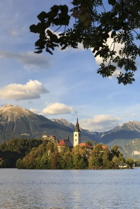 Framed Print : Slovenia, Bled, Lake Bled and Julian Alps Framed Print : Slovenia, Bled, Lake Bled and Julian Alps