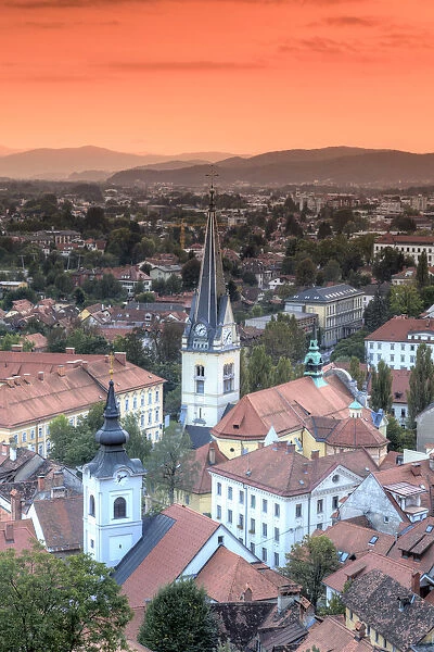 Slovenia, Ljubljiana, Old Town