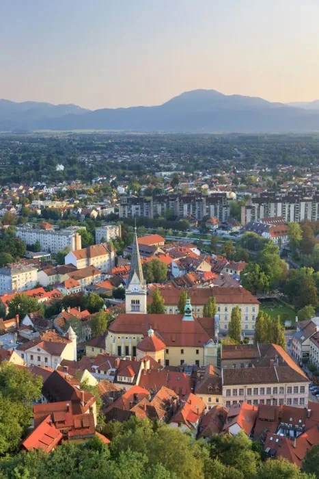 Framed Print : Slovenia, Ljubljiana, Old Town Framed Print : Slovenia, Ljubljiana, Old Town
