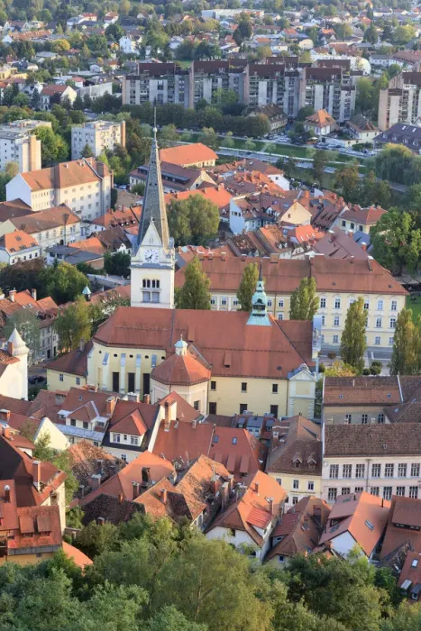 Framed Print : Slovenia, Ljubljiana, Old Town Framed Print : Slovenia, Ljubljiana, Old Town