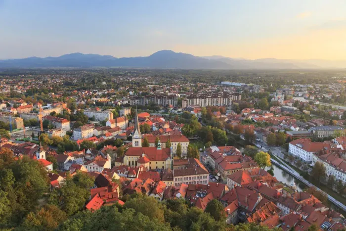 Framed Print : Slovenia, Ljubljiana, Old Town Framed Print : Slovenia, Ljubljiana, Old Town