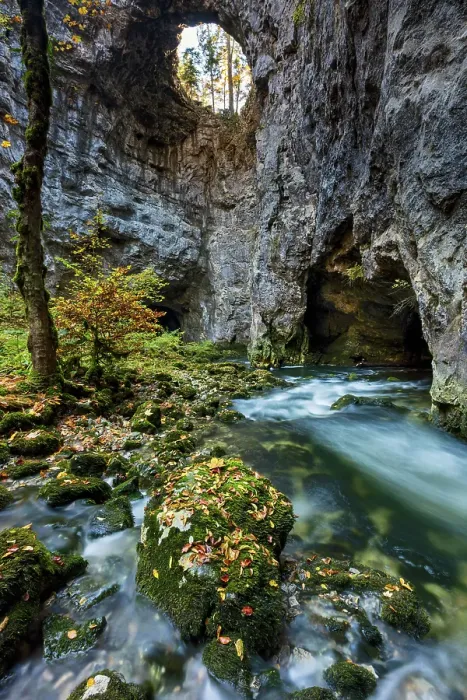 Framed Print : Slovenia, Rakov Skocjan Natural park