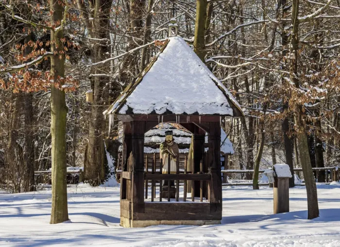 Framed Print : Small Chapel, Lublin Open Air Museum, winter, Lublin Voivodeship, Poland Framed Print : Small Chapel, Lublin Open Air Museum, winter, Lublin Voivodeship, Poland