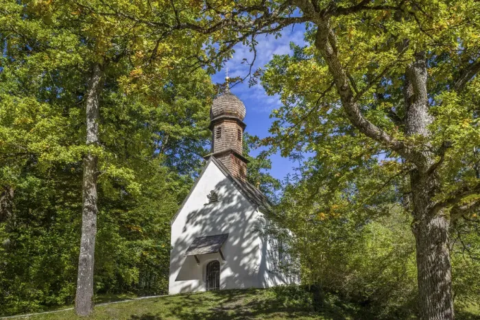 Framed Print : Small chapel in the park of Linderhof Palace, Ettal, Allgaeu, Bavaria, Germany Framed Print : Small chapel in the park of Linderhof Palace, Ettal, Allgaeu, Bavaria, Germany