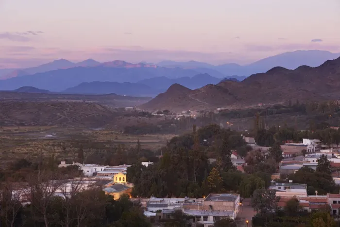 Framed Print : The small town of Cachi and the Calchaquai Valleys landscape at sunrise Framed Print : The small town of Cachi and the Calchaquai Valleys landscape at sunrise