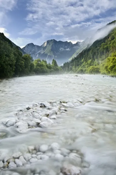Framed Print : Soca River, Soca, Triglav National Park, Julian Alps, Slovenia, Europe Framed Print : Soca River, Soca, Triglav National Park, Julian Alps, Slovenia, Europe