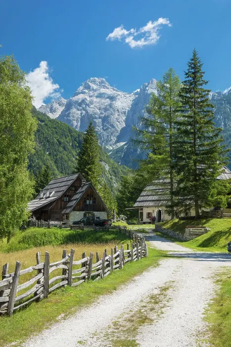 Framed Print : Soca valley above Trenta, Triglav National Park, Slovenia Framed Print : Soca valley above Trenta, Triglav National Park, Slovenia