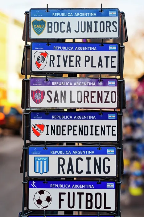 Framed Print : Soccer souvenir plaques, Buenos Aires, Argentina Framed Print : Soccer souvenir plaques, Buenos Aires, Argentina