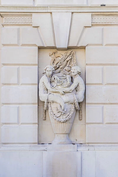 Detail on Somerset House, London, England