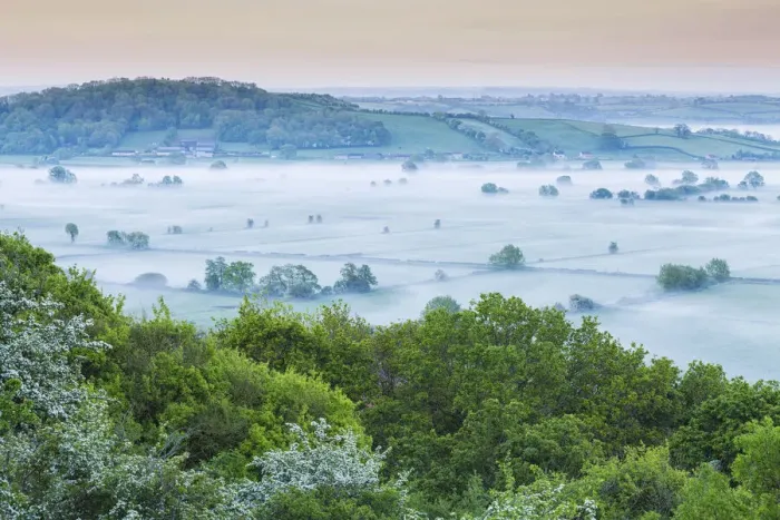 Framed Print : Somerset Levels, Somerset, England, UK
