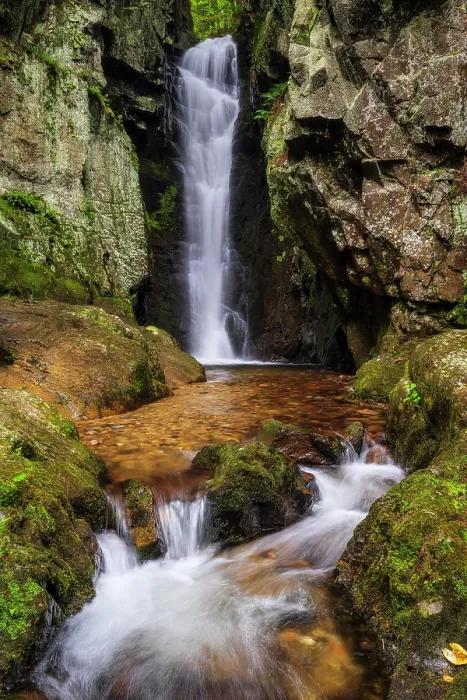Framed Print : Song of Fall waterfall, Brook Walk, Moultonborough, New Hampshire, USA Framed Print : Song of Fall waterfall, Brook Walk, Moultonborough, New Hampshire, USA