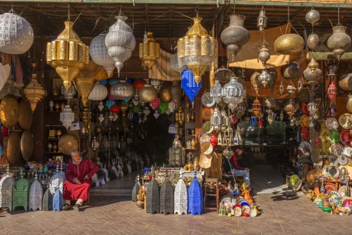 Framed Print : Souks, Marrakech, Morocco Framed Print : Souks, Marrakech, Morocco