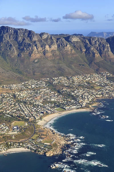 South Africa, Western Cape, Aerial view of Cape Town Coastal aerea