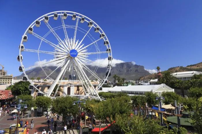 Framed Print : South Africa, Western Cape, Cape Town, Victoria and Alfred Waterfront Complex