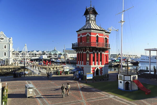 South Africa, Western Cape, Cape Town, V&A Waterfront, Historic Clocktower