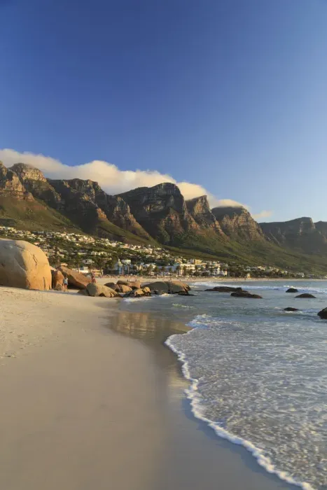 Framed Print : South Africa, Western Cape, Cape Town, Camps Bay Framed Print : South Africa, Western Cape, Cape Town, Camps Bay