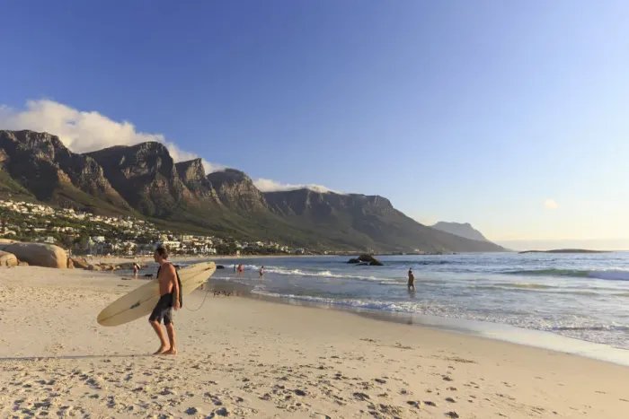 Framed Print : South Africa, Western Cape, Cape Town, Camps Bay