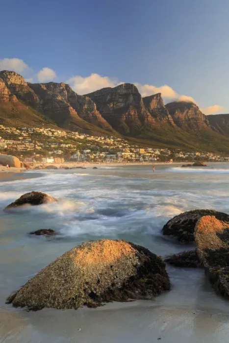 Framed Print : South Africa, Western Cape, Cape Town, Camps Bay Framed Print : South Africa, Western Cape, Cape Town, Camps Bay