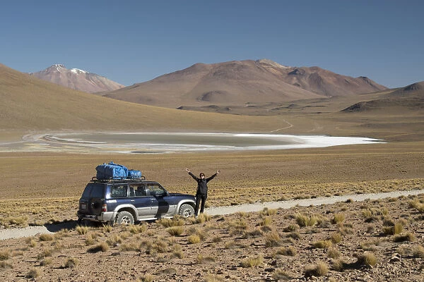 South America, Andes, Altiplano, Bolivia, near OllagAoe Volcano