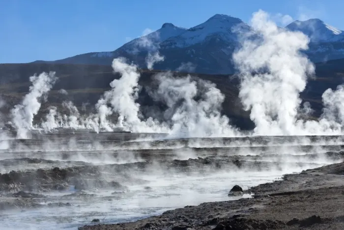 Framed Print : South America, Andes, Atacama, San Pedro de Atacama, Tatio Geyser Basin Framed Print : South America, Andes, Atacama, San Pedro de Atacama, Tatio Geyser Basin