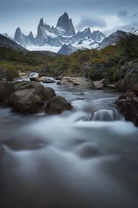 Framed Print : South America, Argentina, Patagonia, Los Glaciares National Park and Mount Fitz Roy Framed Print : South America, Argentina, Patagonia, Los Glaciares National Park and Mount Fitz Roy