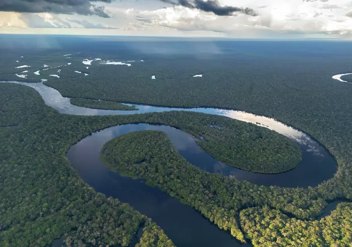 Framed Print : South america, Brazil, Amazonas State, Brazilian Amazon, Rio Negro river system, aerial views of Jau National Park, the largest protected area in the tropical world Framed Print : South america, Brazil, Amazonas State, Brazilian Amazon, Rio Negro river system, aerial views of Jau National Park, the largest protected area in the tropical world