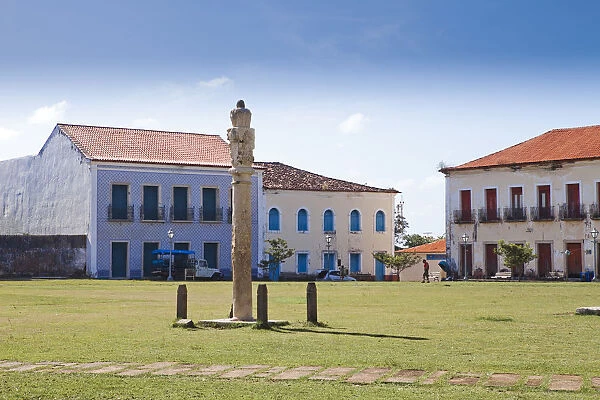 South America, Brazil, Maranhao, Alcantara, view of the old Portuguese colonial centre