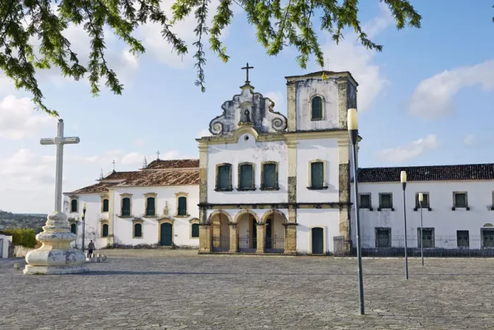 Framed Print : South America, Brazil, North East, Sergipe, Sao Cristovao, view of the Convent of St
