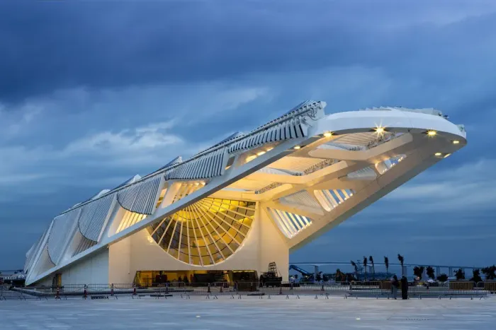 Framed Print : South America, Brazil, Rio de Janeiro, Porto Maravilha, Museum of Tomorrow (Museu Framed Print : South America, Brazil, Rio de Janeiro, Porto Maravilha, Museum of Tomorrow (Museu