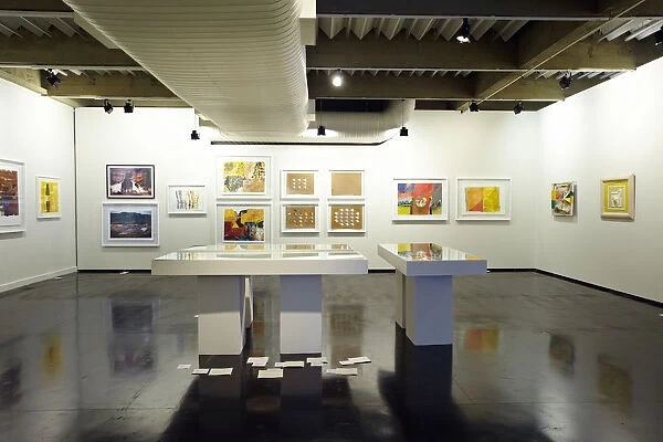 South America, Brazil, Rio de Janeiro, the interior of the Museum of Modern Art during