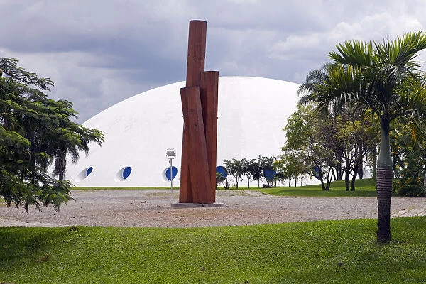 South America, Brazil, Sao Paulo, the Pavilhao Lucas Nogueira Garcez concert hall