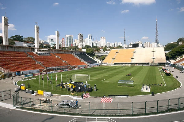 South America, Brazil, Sao Paulo, the Estadio Municipal Paulo Machado de Carvalho